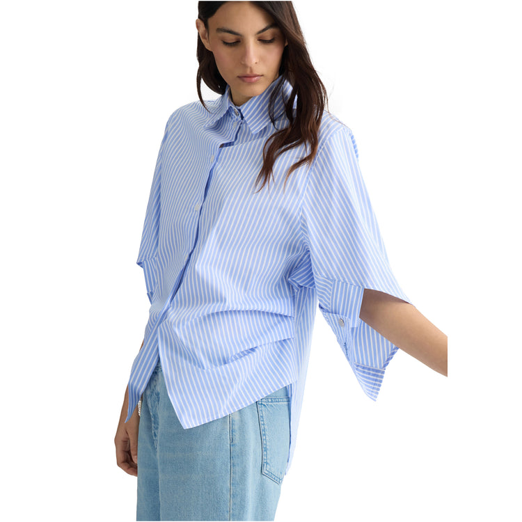 Camicia Donna con maniche ampie modella