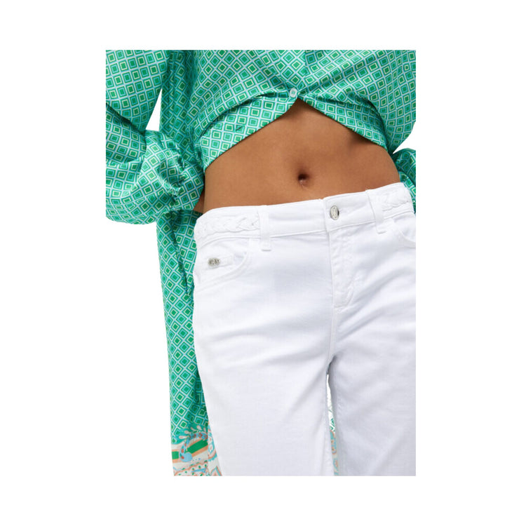 Jean femme jambe évasée