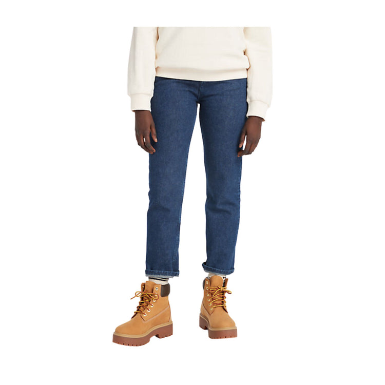 Jeans Donna in denim di canapa