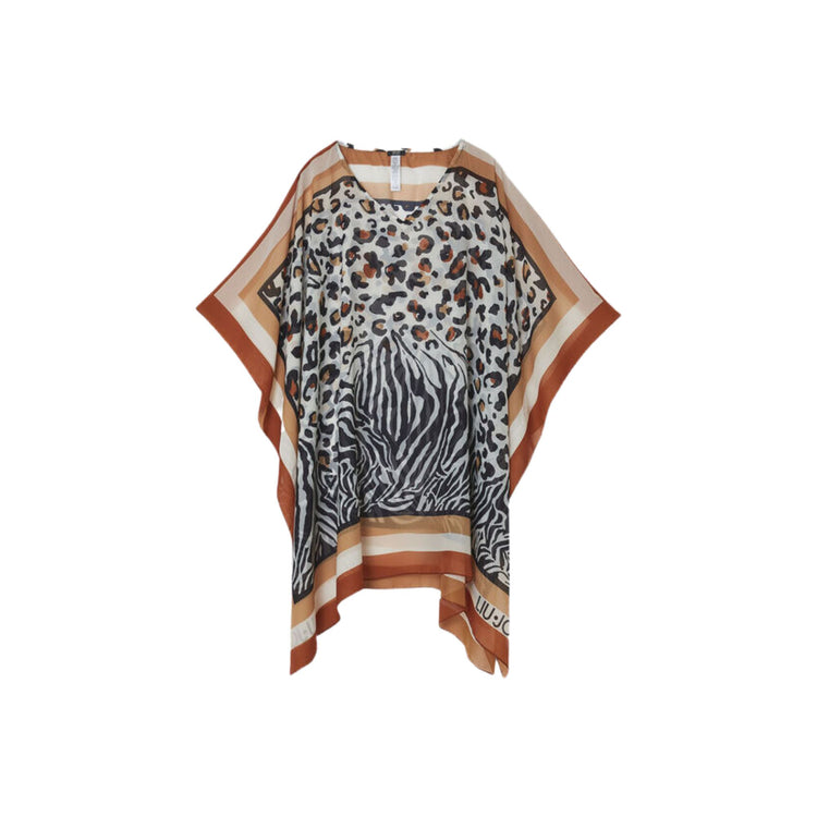Kaftano Donna con stampa all over