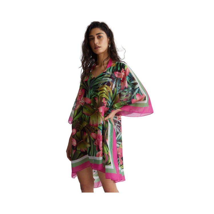 Kaftano Donna con stampa all over