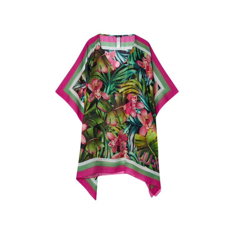 Kaftano Donna con stampa all over