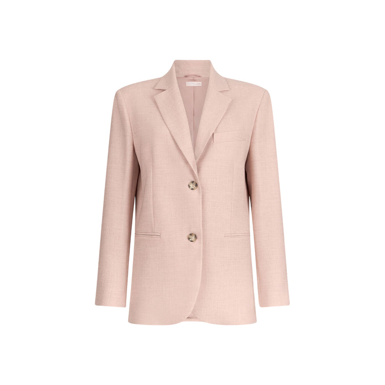 Blazer Donna in tessuto mélange Rosa