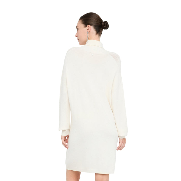 Abito Donna in maglia con micro paillettes modella retro