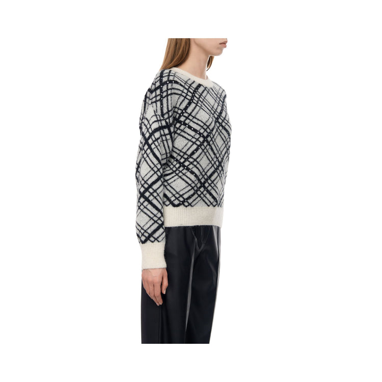 Maglia Donna con motivo a rombi