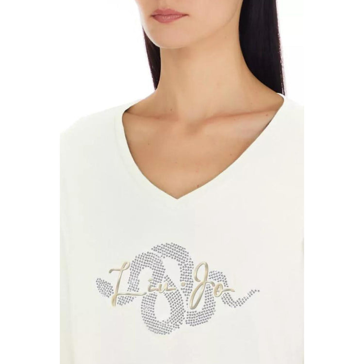 Maglia Donna con strass a serpente