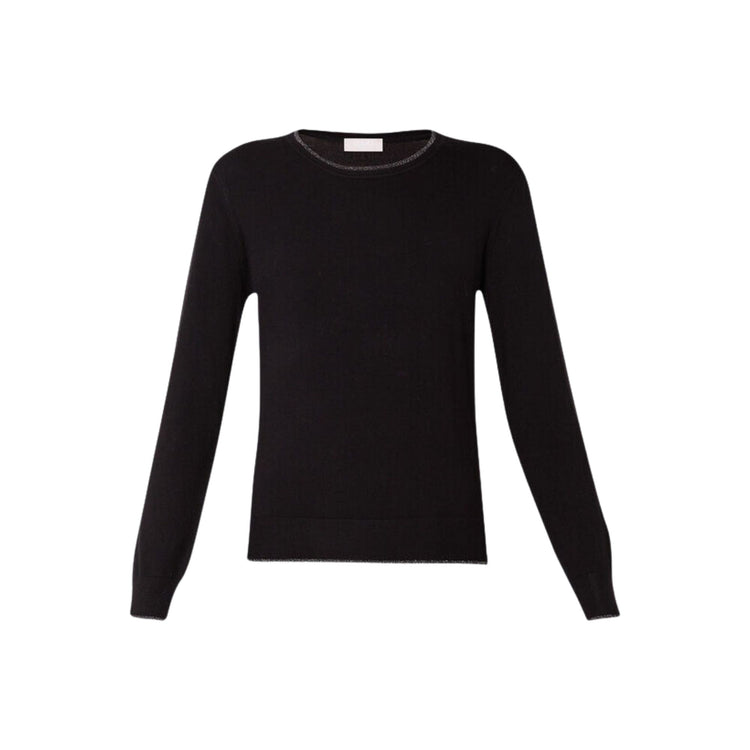 Maglia Donna con bordi in lurex