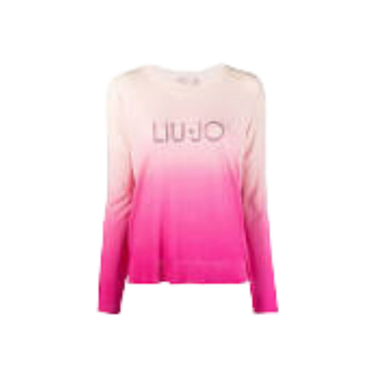 Women's sweater with degradé nuances