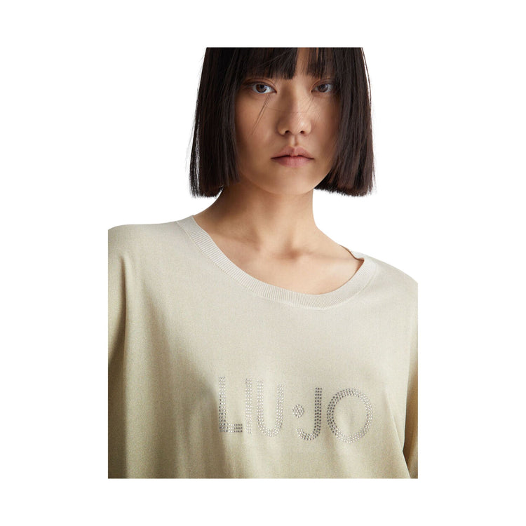 Women's sweater with degradé nuances