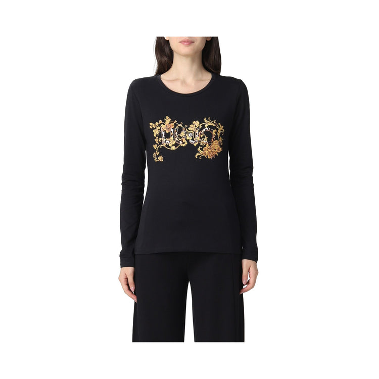 Maglia Donna con maniche lunghe e logo