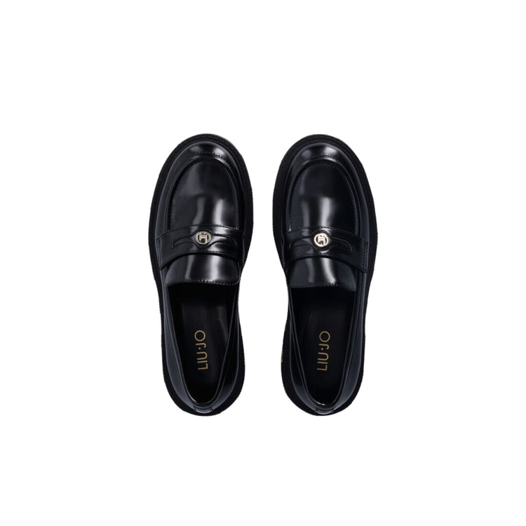 Mocassino Donna con logo inciso