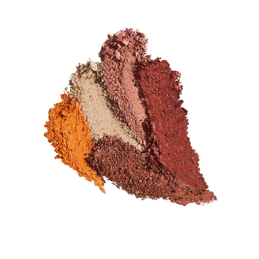 Palette femme aux couleurs printanières