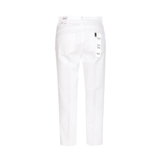 Pantalone Donna cropped con bottoni