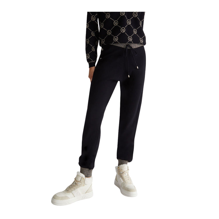 Pantalone in maglia modello joggers