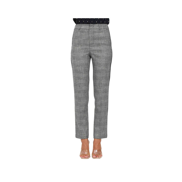 Pantalone Donna cropped in tinta unita