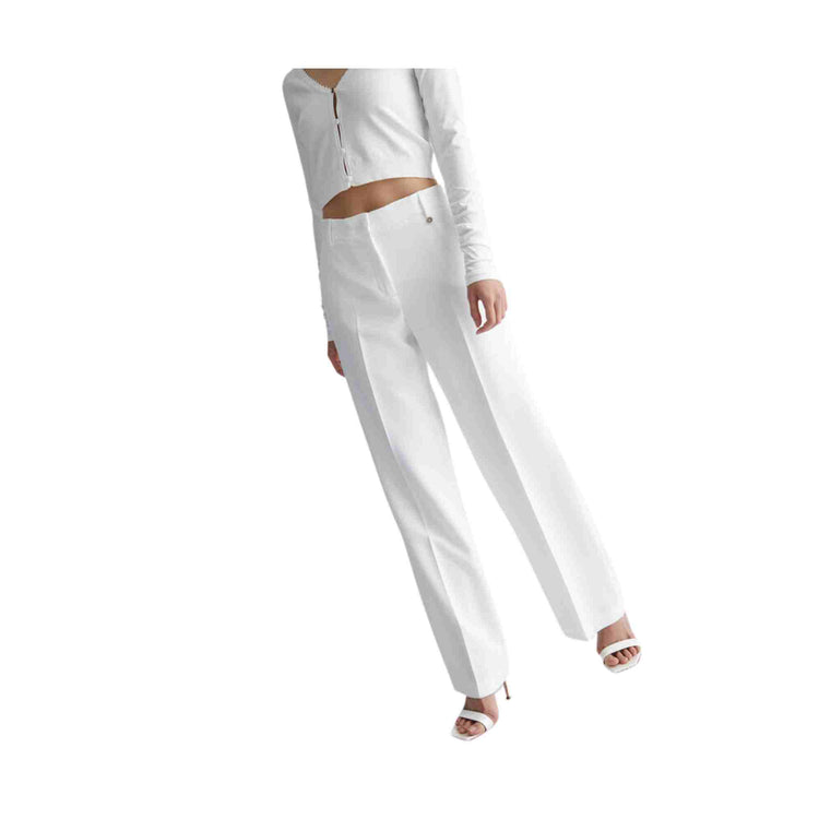 Pantalone Donna a palazzo stretch