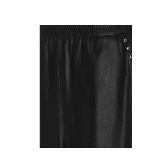 Pantalon femme en éco-cuir