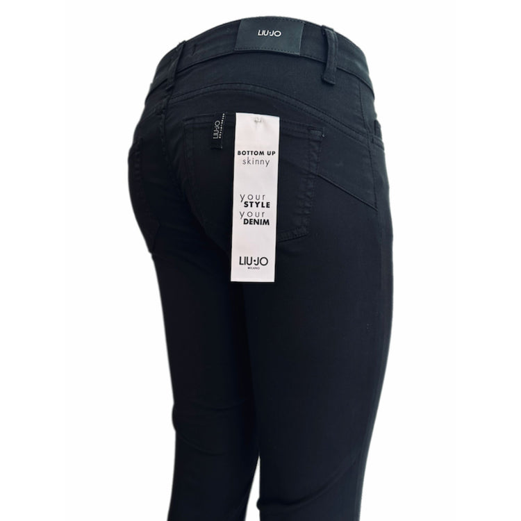 Pantalone Donna con risvolto stampato