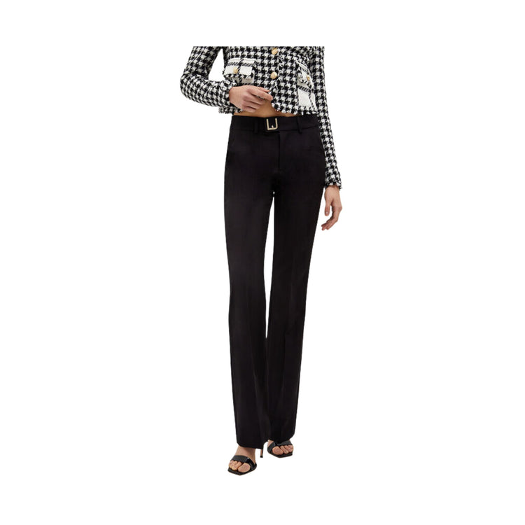 Pantalone Donna con cintura con logo