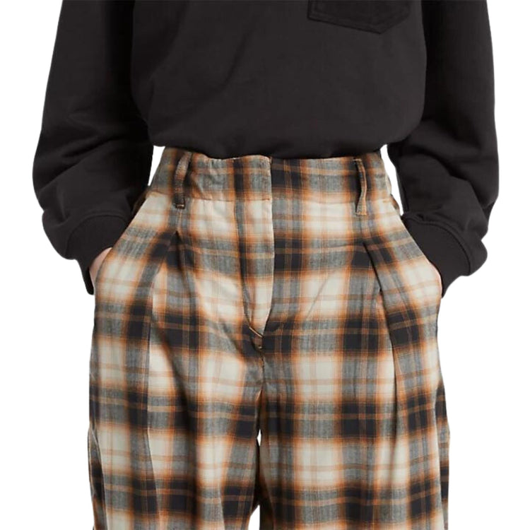 Pantalone Donna con fantasia scozzese