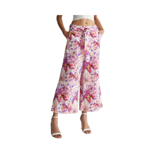 Pantalone Donna floreale ecosostenibile