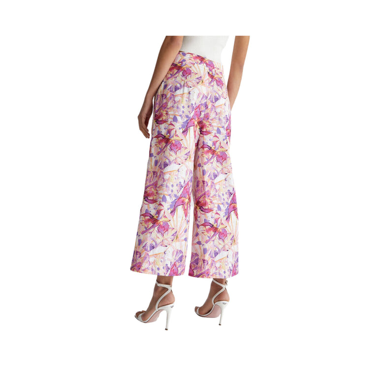 Pantalone Donna floreale ecosostenibile