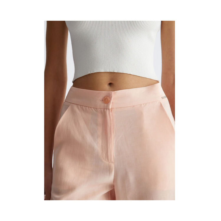 Pantalone Donna in misto lino