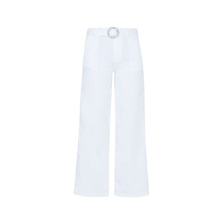 Pantalone Donna con cintura con fibbia gioiello