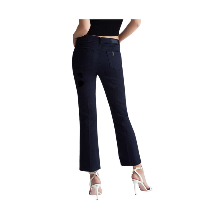 Pantaloni Donna Cinque tasche Micro flare regular fit