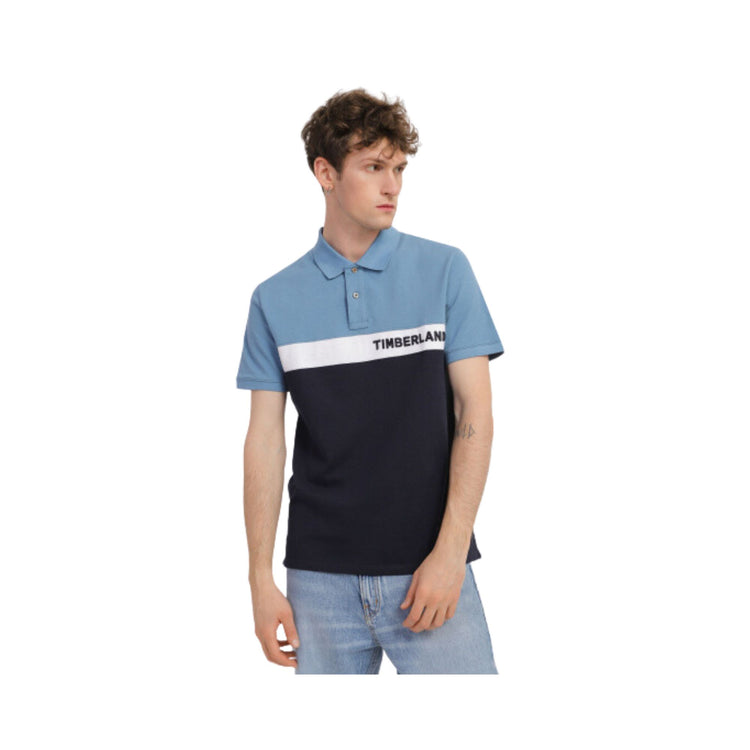 Polo colour block pour hommes
