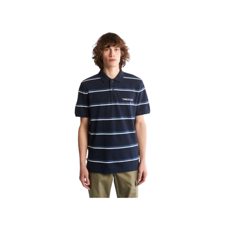 Polo homme rayé