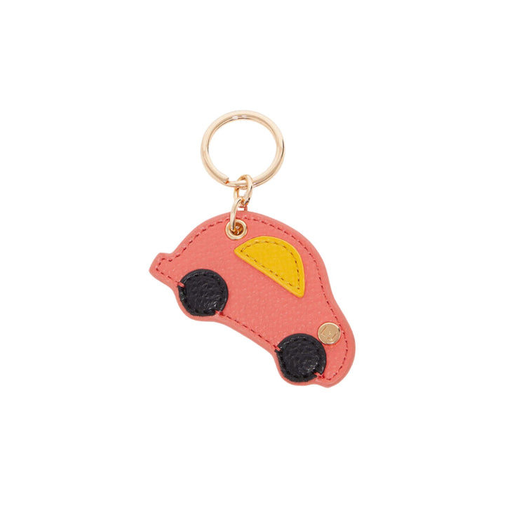 Porte-clés femme en forme de voiture
