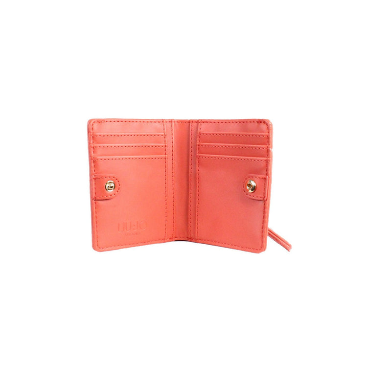Small women's wallet in imitation leather