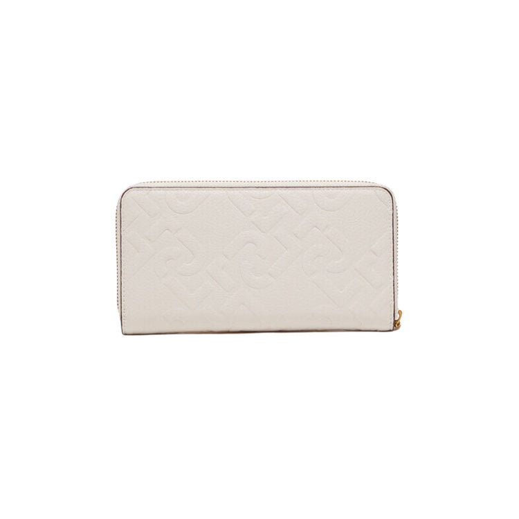 Women's wallet with logo print