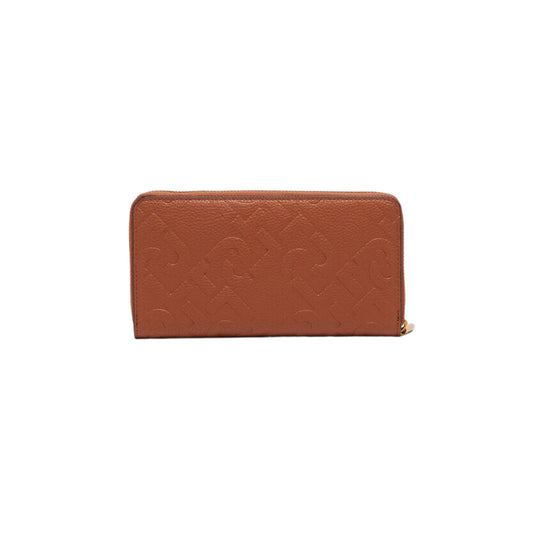 Women's wallet with logo print