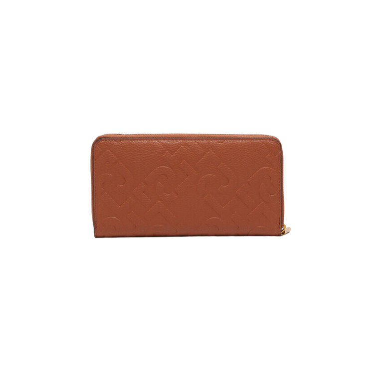 Women's wallet with logo print