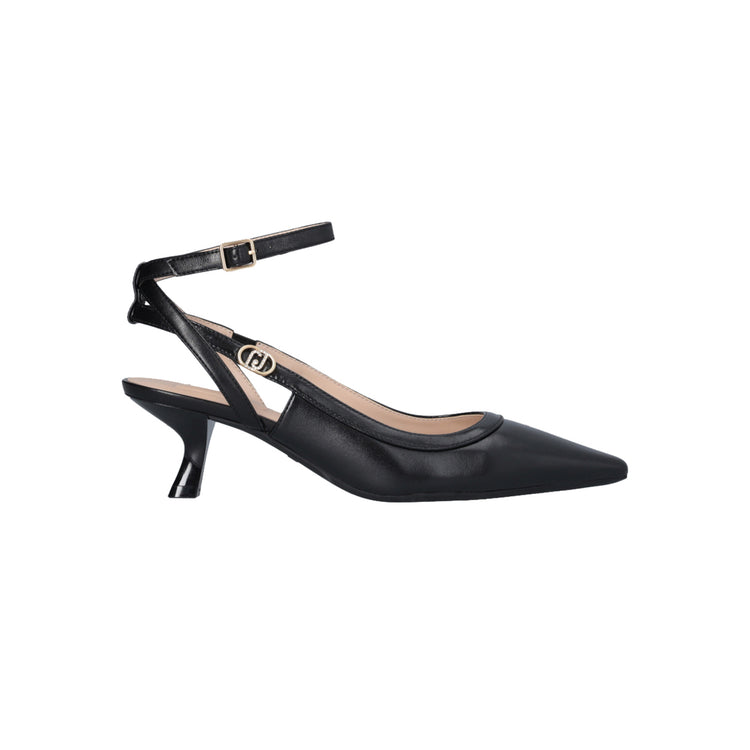 Slingback nere con tacco basso