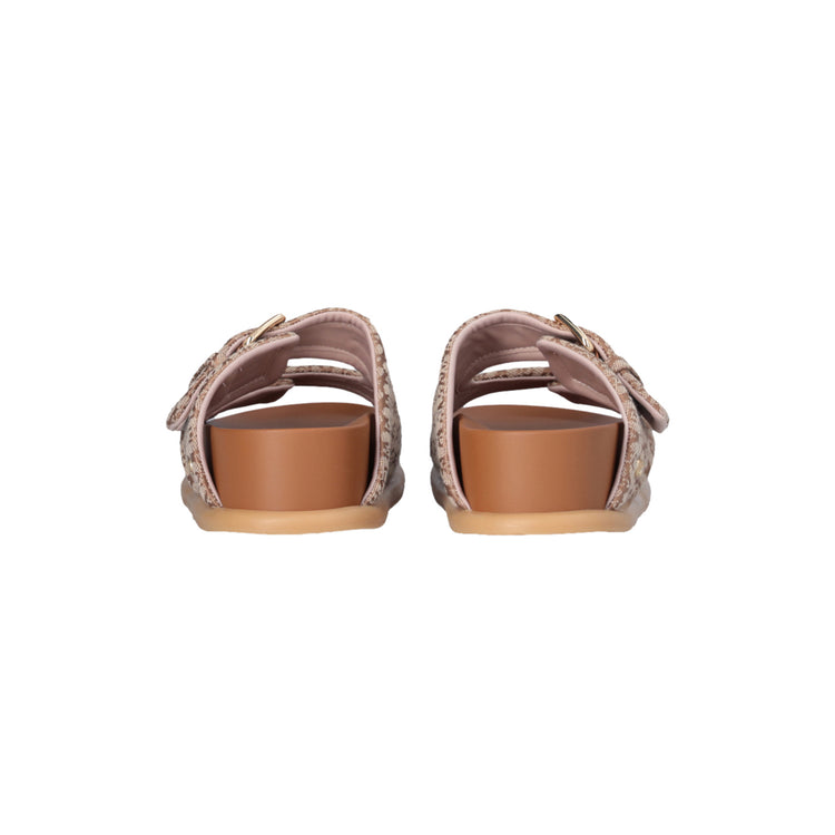 Sandali Donna con fascette bold Beige