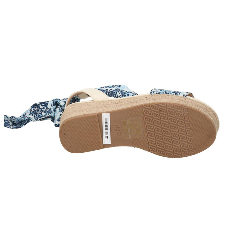 Sandalo Donna con zeppa capri milk - suola