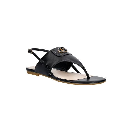 Sandali infradito Donna in pelle nera