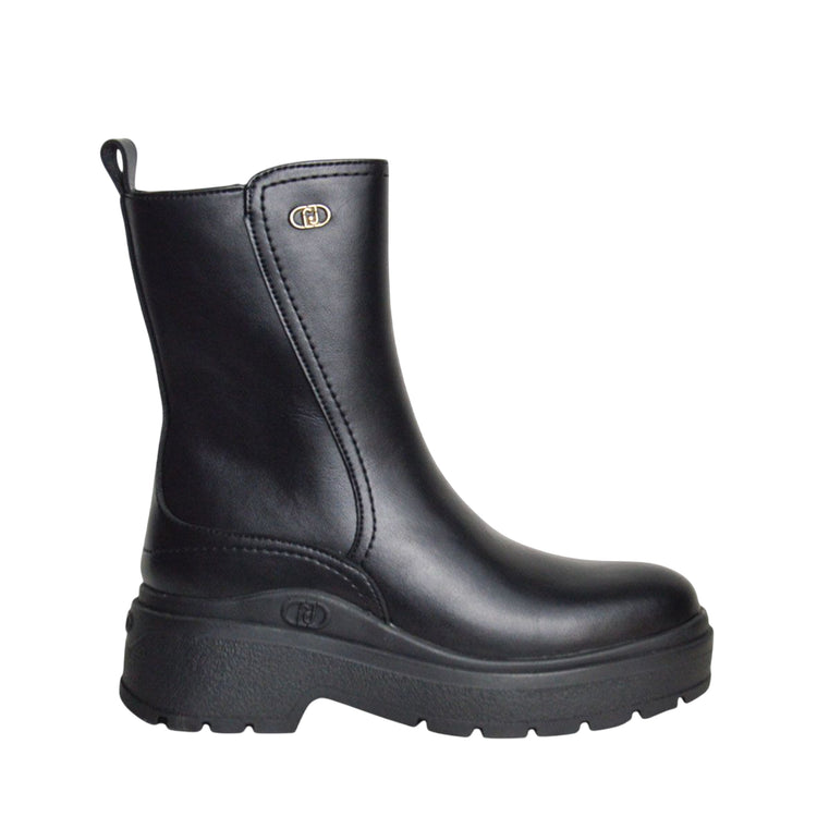 Stivaletti Donna con suola platform Nero