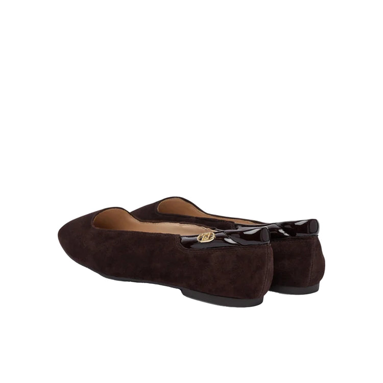 Ballerine Donna in camoscio marrone