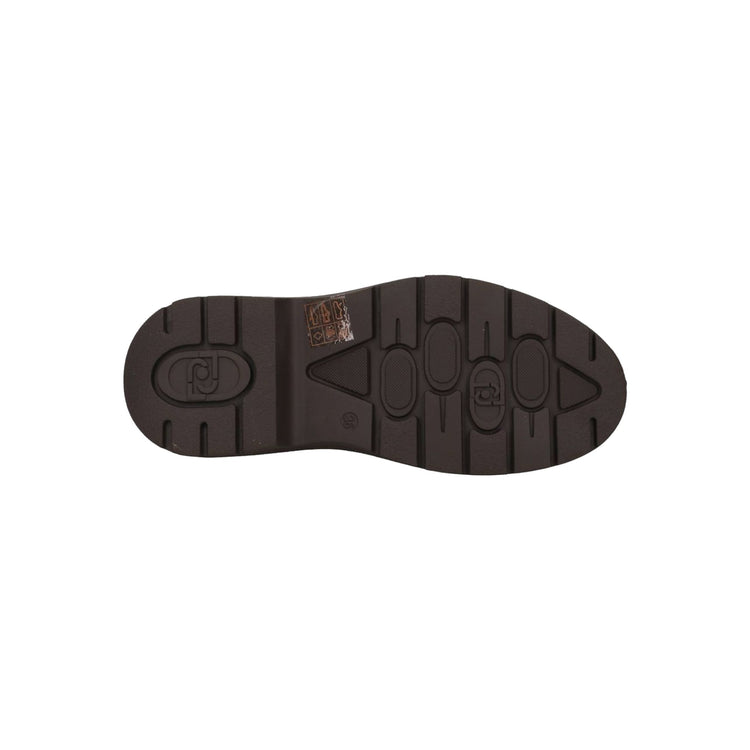 Stivaletto Donna in suede marrone scuro, suola