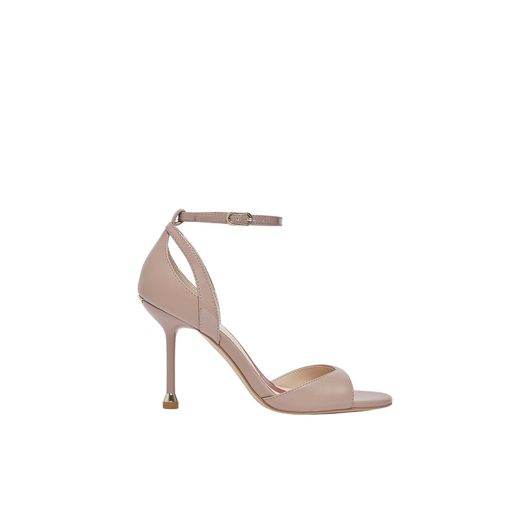 Sandali Donna con tacco in nappa nude