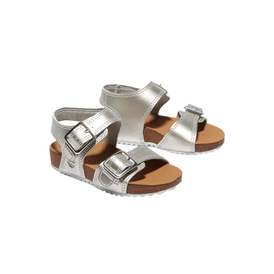 Sandalo Bambina Castle Island Argento
