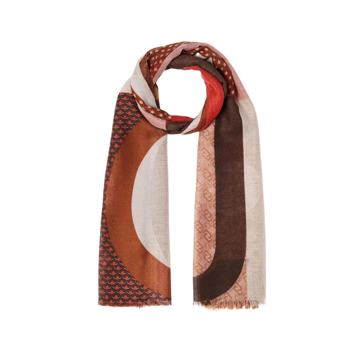 Pashmina Donna con grafica geometrica