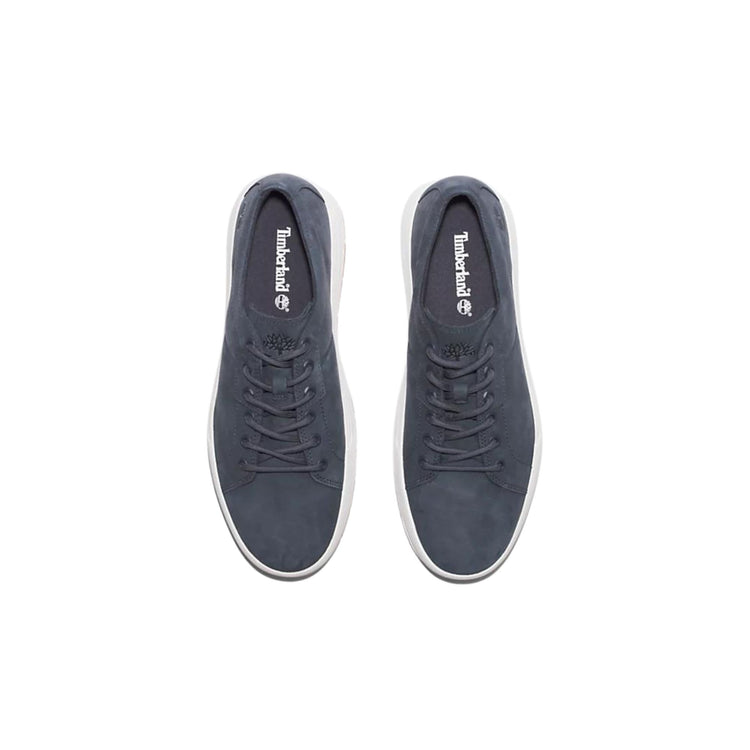 Immagine superiore Sneakers in pelle con lacci colore Blu