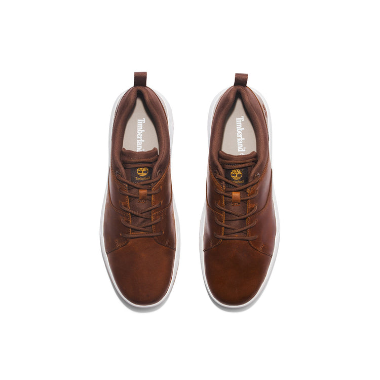 Sneakers Uomo con tomaia in pelle liscia