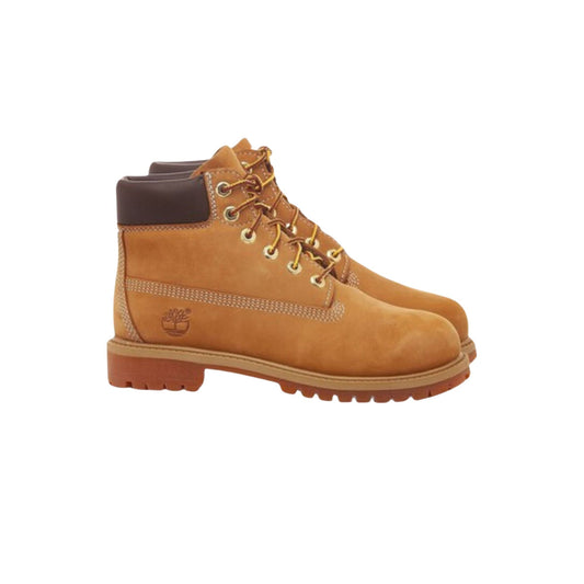 Stivali Bambino con intacco in pelle