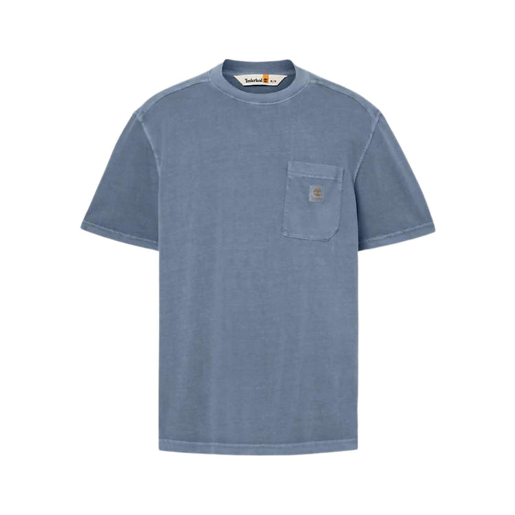 T-shirt Uomo Merrymack River, a girocollo, con tasca applicata